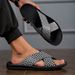 Fashionable Soft Soled Men's Slippers, Beach Shoes, Casual Comfortable Home And Outdoor Wear, Dual-use Sandals_vogvips.com