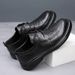 2025 Spring New Men's Shoes: Genuine Thick Breathable Soft Soled Business Casual Shoes, Trendy Versatile Dress Leather_vogvips.com