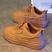 Pure Black Men's Spring Non-Slip Wear-Resistant Thick-Soled Work Shoes Casual Versatile Breathable Sneakers_vogvips.com