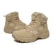 Men's High-top Combat Boots Breathable Outdoor Tactical Footwear Hiking Shoes_vogvips.com