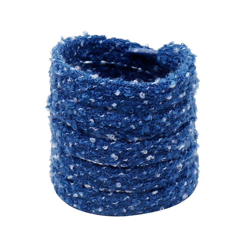 Flat Fluffy Shoelaces 1.55cm Wide_vogvips.com