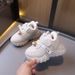New Boys' Fleece Sneakers Girls' Daddy Shoes Baby Warm Two Cotton Shoes_vogvips.com