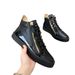 In Stock: 26 Spring/Summer Hot-selling Genuine Leather High-top Sneakers, Casual Trendy Brand, Comfortable Versatile,_vogvips.com