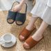 Factory Direct Sales! Japanese-style Linen Home Mop Soft Sole Non-slip Male And Female Couples Home Floor Shoes Thermal Cotton Slippers_vogvips.com