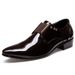 Unbeatable Quality Business Lacquer 2025 Autumn/Winter Men's New Pointed Toe Slippery Low Top Formal Dress Large Size Leather Shoes_vogvips.com