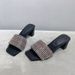 2025 Summer New Rhinestone High Heels For Women, Outdoor Wear, Chunky Heel Sandals, Internet Celebrity Style, One-Strap_vogvips.com