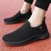 2024 Spring And Summer New Men's Shoes Internet Celebrities Pedal Trend Lazy Shoes Casual Flying Woven Tide Shoes_vogvips.com