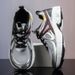 Men's Wide Fit Running Shoes For High Instep & Broad Feet - Breathable Mesh & Leather Sports Sneakers With Cushioned EVA Sole_vogvips.com