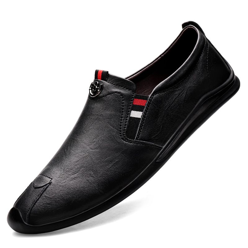 Classic Popular Genuine First-layer Cowhide Casual Leather Men, Breathable, Soft-soled, Comfortable, Korean-style_vogvips.com