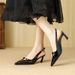 Qianluhui Miu Series Light Professional Style High-heeled Sandals For Lawyers, Foreign Company Executives, Office_vogvips.com