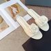 2025 New Style New-Inspired Genuine Leather Camellia Flat Open-Toe Sandals Women, Suitable For Outdoor And Beach_vogvips.com