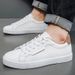 Summer New Men's White Low Top Sneakers Fashionable And Versatile Casual Shoes for Younger Men_vogvips.com