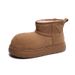 Big Head Snow Cotton Shoes 2025 New Winter Plush Northeast Outdoor Thick Bottom Anti slip Warm Short Boots_vogvips.com