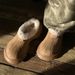Unisex Winter Clogs With Thick Sole - Waterproof Slip-Resistant Fuzzy Lined Snow Boots For Men & Women (Chestnut, Grey)_vogvips.com