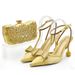 Vintage Diamond Chunky Sandals With Dinner Set Fashion Design Rhinestone Evening Bag_vogvips.com