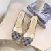 Fashionable Women's High Heel 2026 Summer New Style Printed Design Wedge Platform Transparent Casual Breathable Slippers_vogvips.com