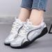 2026 Popular Spring Low-top Casual Shoes Women, Cross-border Fashion Non-slip Sneakers, Versatile Mesh Trainers For_vogvips.com