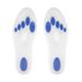 Milk white real silicone insole for men and women leisure cushioning soft foot heart pads running insole_vogvips.com