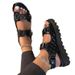 2024 Foreign Trade Large Size European And American New Style -Inspired Thick Low With Velcro, Independent Stand_vogvips.com