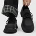 ShoeVault Derby Paris Same Style Big Toe British Casual Thick Sole Height Increasing Black Fashion Low-top Leather Boots Men's_vogvips.com