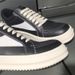 European American Trend Guangzhou Single Shoes Nappa Calf Leather Black And White Thick-soled Lace-up Low-top Men's_vogvips.com
