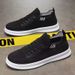 Men's Shoes Summer Breathable Mesh Slip On Sneakers Trendy All Match Non Slip Casual Deodorant Mesh Shoes Men_vogvips.com