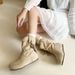 2026 Vintage Height-Increasing Wrinkled Martin For Women Autumn New Fashion Versatile Wasteland Style Short_vogvips.com