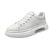Men’s Shoes Breathable Versatile Sports Shoesy Thick Soled Casual White Shoes Orgasm Shoes_vogvips.com