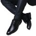 Cowhide Men's Business Leather Youth Fashion Casual Shoes, Versatile Formal Shoes_vogvips.com