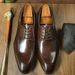 Derby Men's Formal Casual Lace Up Pointed New British Wedding Groom Breathable Business Leather Shoes For Men_vogvips.com