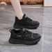 Women's Shoes Summer Breathable Mesh Shoes Children's Thick-soled Casual Shoes Soft-soled Running Shoes Heightening Dad Shoes Sports Shoes_vogvips.com