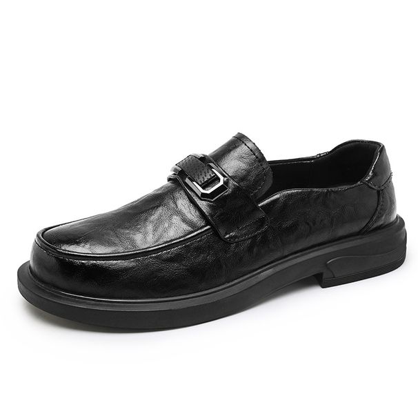 For The Autumn And Winter Season, Men Wear Genuine Leather Men's Shoes With Soft Soles And Bright Surfaces, Such As Lofu_vogvips.com