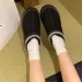 New Free Shipping Designer For Woman Cotton Shoes Keep Warm Winter Vintage Classic Snow Boots Black White Green 5D0_vogvips.com