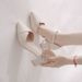MTX One-Strap Closed-Toe Sandals For Women, Summer Mid-Heel Fashion Versatile Elegant Chunky High Heels_vogvips.com