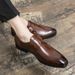 Plus Men's 2022 Autumn Casual Men Breathable British Style Trendy Formal Business Square Toe Leather Shoes Size 48_vogvips.com