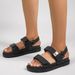 New Summer Vacation Sports Style Velcro Platform Sandals For Women_vogvips.com