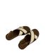 In-stock High-end Quality Women's Sandals, Retro Simple Cross-strap Sandals With Cross Buckle And Flat Sole_vogvips.com