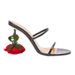 Women's Shoes Popular Open Toe Rose Flower One Strap Sandals For Women, High Heeled Shoes, Slippers For Women_vogvips.com