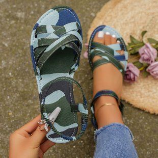 New Summer Shoes Fashion Flats Sandals Beach Shoes Women's Shoes_vogvips.com