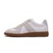M6 Genuine Leather Color Matching Casual German Training Men's Women's Flat Bottomed Round Toe Board Shoes, Fashionable_vogvips.com