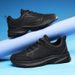Euro Step Men's Autumn New Leather Waterproof Breathable Casual Sports Large Size Lightweight Versatile Soft Sole Work Running_vogvips.com