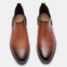 Men's British Chelsea Boots Fashion Distressed Leather Ankle Boots For Big Size, Comfortable & Stylish_vogvips.com