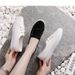 2025 Ew Comfortable Street Lace Up Fashioable Versatile Wome Flats Lady Classic Roud Toe White Cavas Shoes For_vogvips.com