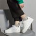 Spring And Autumn New Little White Women's Air Force No.1 Sports Student Leisure Lacing Fashion Board Shoes Live_vogvips.com