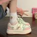 Unique Dopamine-style Student Casual White Sneakers For Women, 2026 New Model, Spring And Autumn, High-appearance Board_vogvips.com