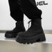 Retro Martin Boots Thick-soled Heightening High-top Leather Shoes Locomotive Boots Martin Boots_vogvips.com