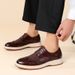 Men's Large-size European American Business Lace-up Derby, 2025 Spring And Autumn New Brogue British Style Leather_vogvips.com