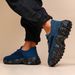 Men’s Shoes Large Size Sports Men's Shoes Breathable Flying Knit Socks Shoes Lace Up Large Size Casual Running_vogvips.com