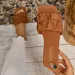 Summer For Flip Flops Flats New Pleated Korean Slippers Women Sandals Green Slip On Shoes Plus Size 35-43_vogvips.com