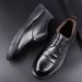 European Warm Series 2025 Autumn New Men's Business Casual Genuine Leather Lace-up Single Fleece Lined Warm Cotton Shoes Winter 3288_vogvips.com